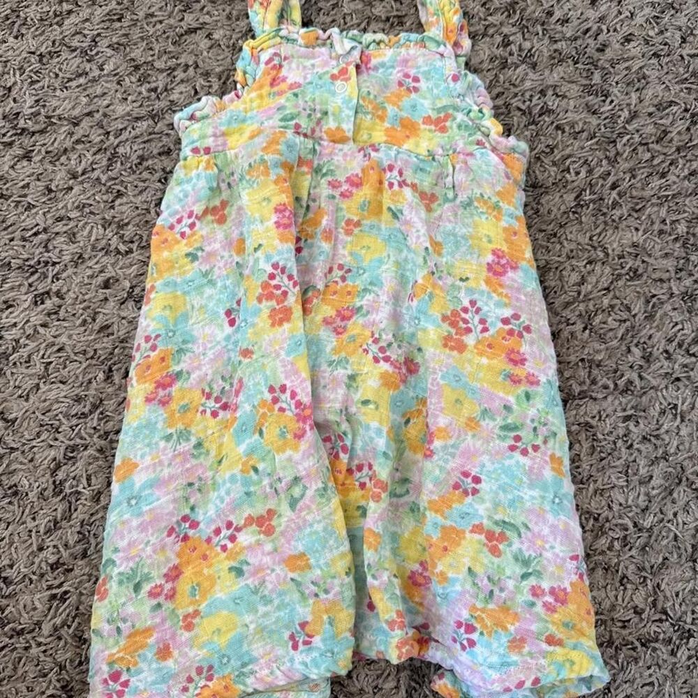 kids vintage floral dress